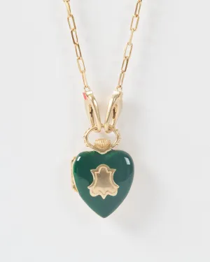 the you vault w/ 14k paperclip chain
