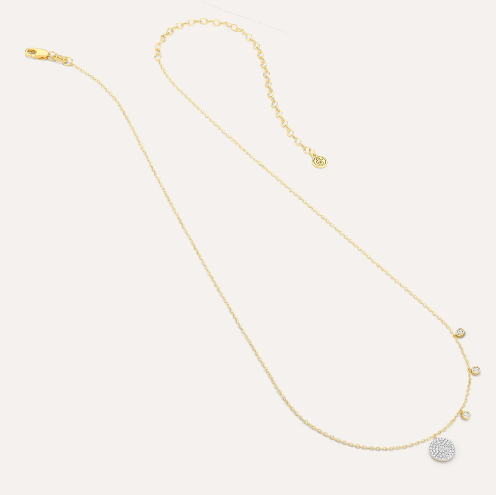 Three Plus Me Pendant Necklace