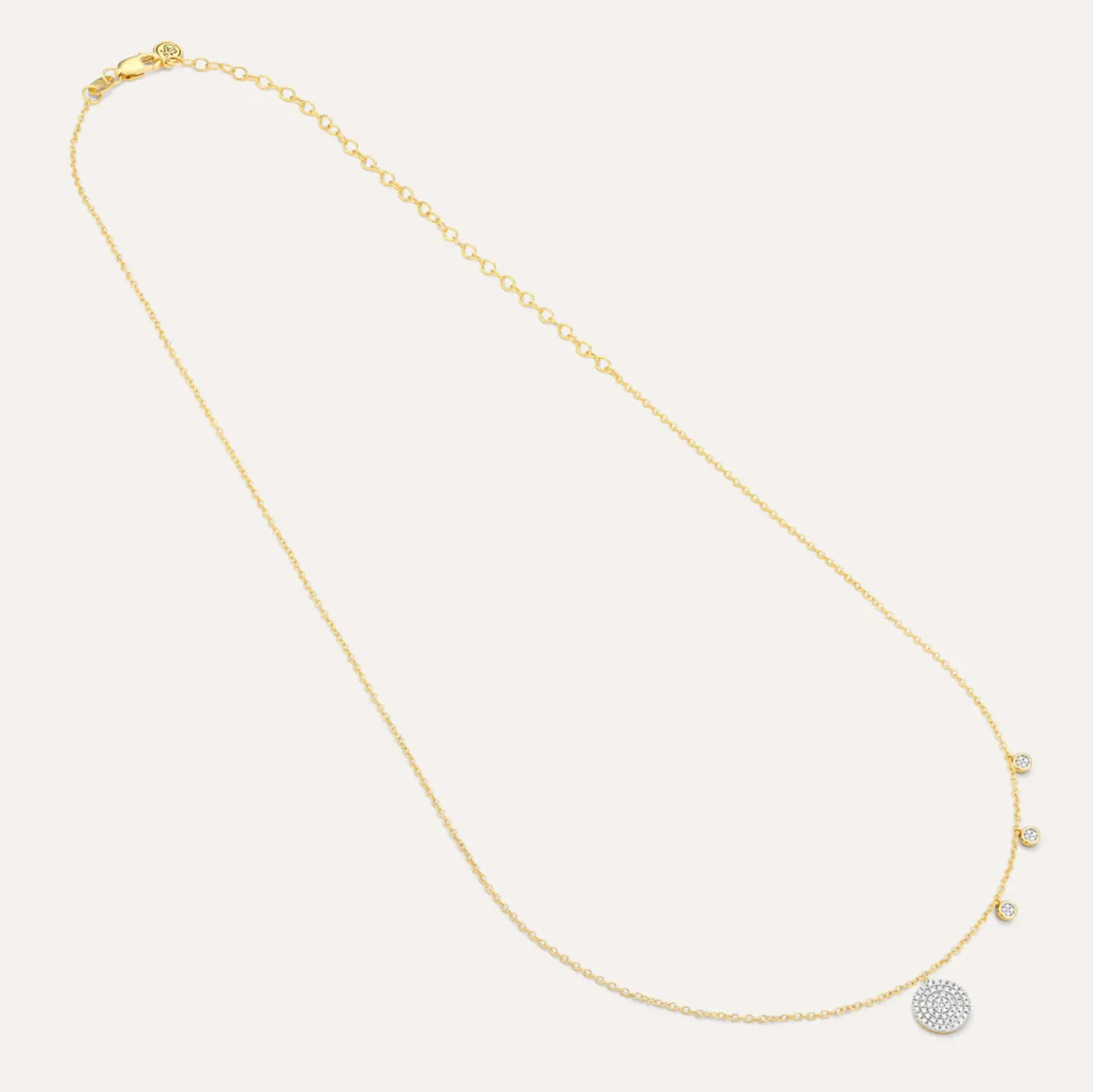 Three Plus Me Pendant Necklace