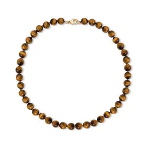 Tigerseye Beaded Necklace