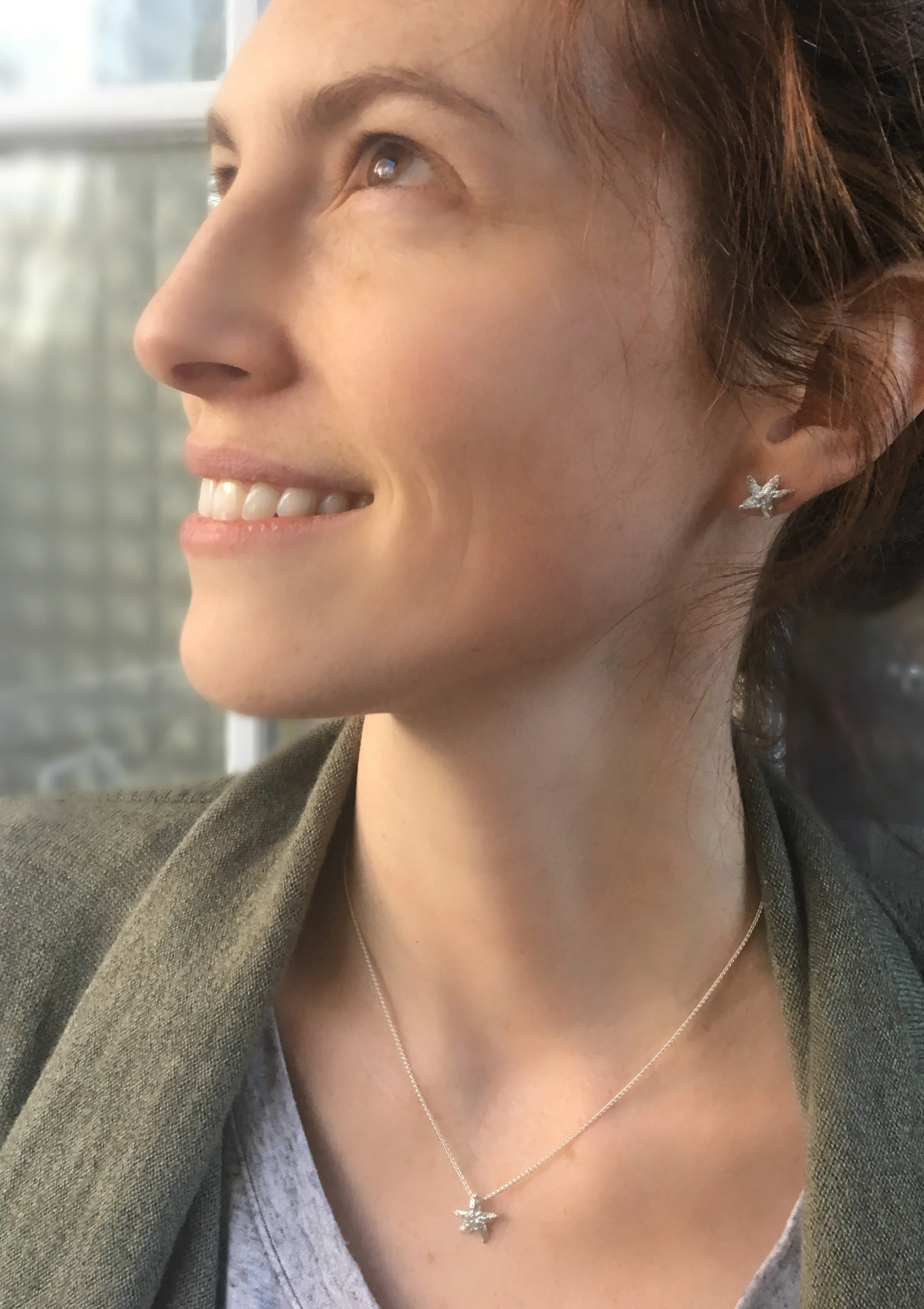 Tiny Starfish Necklace