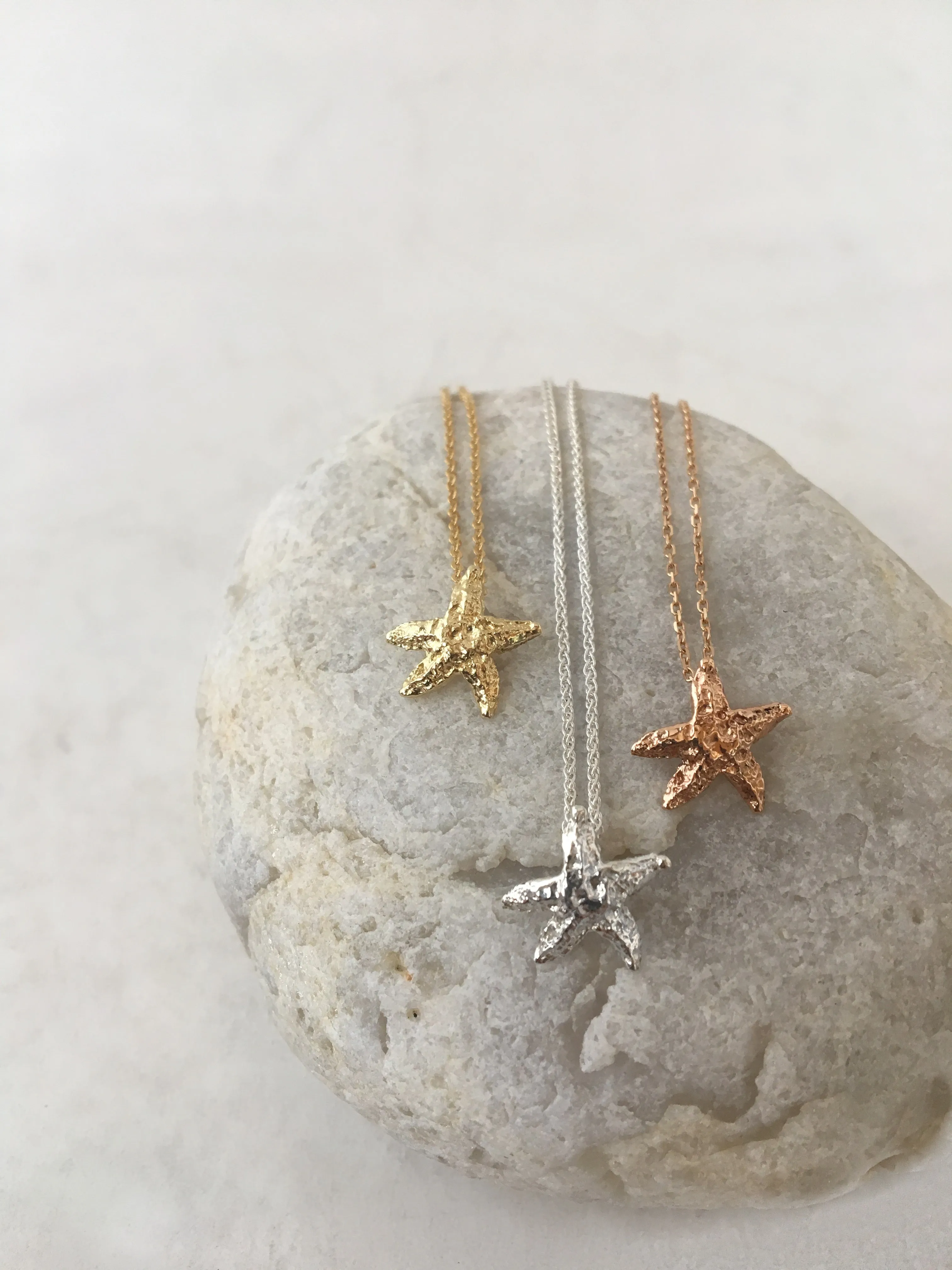 Tiny Starfish Necklace