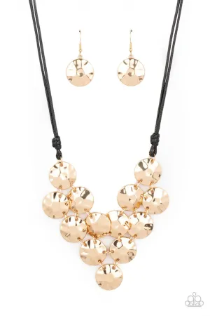 Token Treasure Gold Paparazzi Necklace
