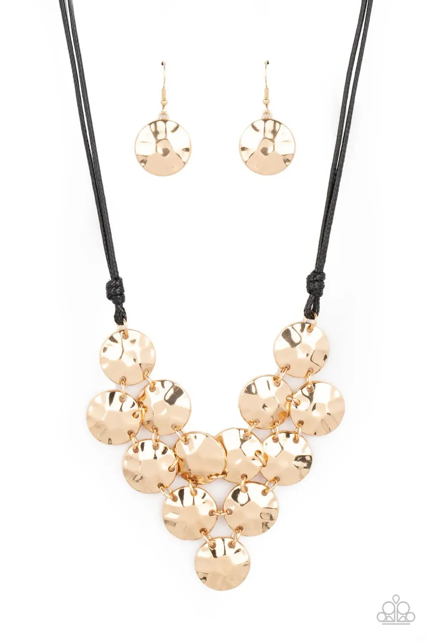 Token Treasure Gold Paparazzi Necklace