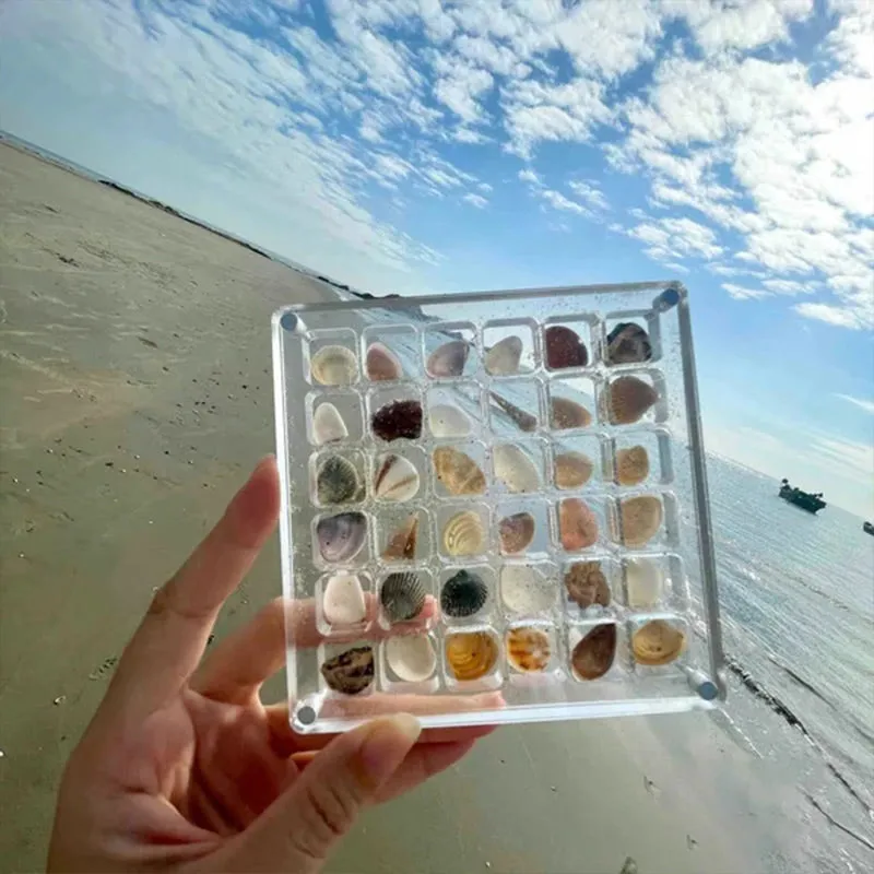 Transparent Acrylic Magnetic Storage Display Box