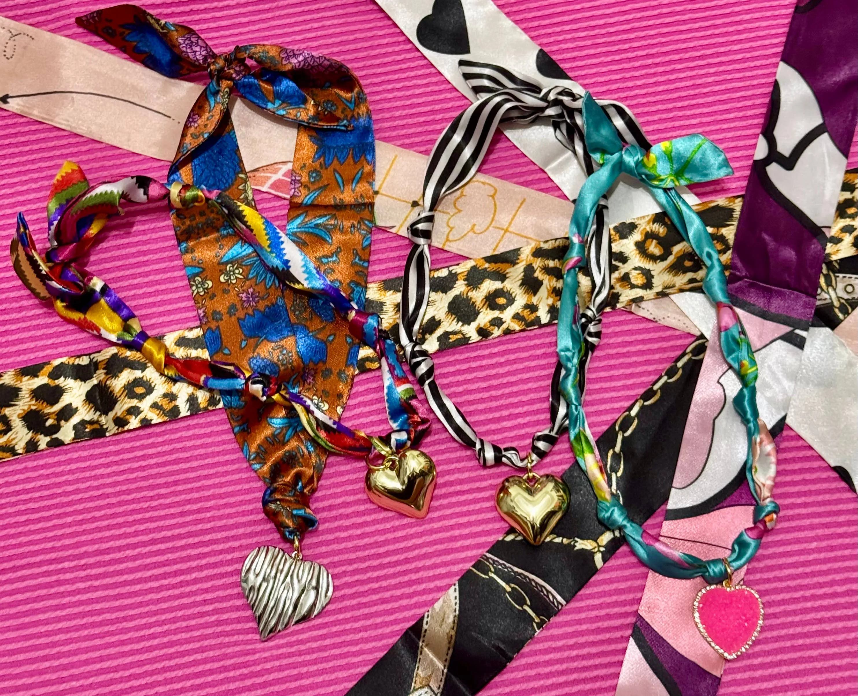 Trendy Scarf Necklace 