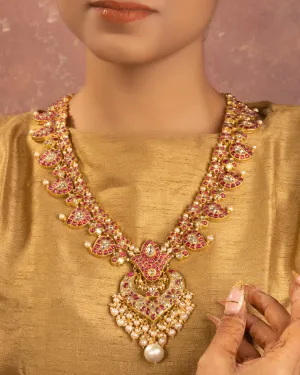 Tryia Polki Long Necklace