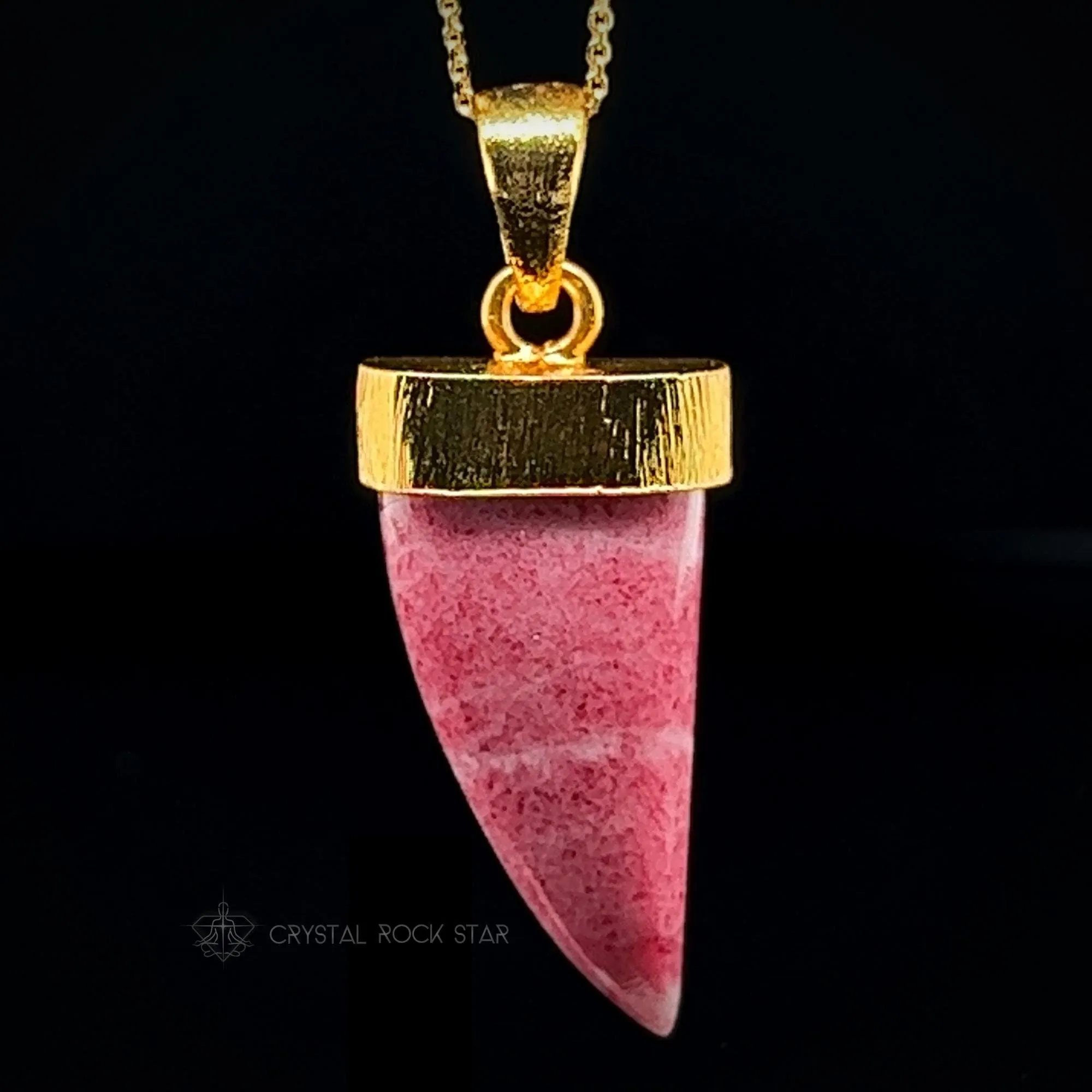 Tugtupite Fluorescent & Tenebrescent Pendant