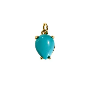 Turquoise Charm For Charm Necklace & Bracelet