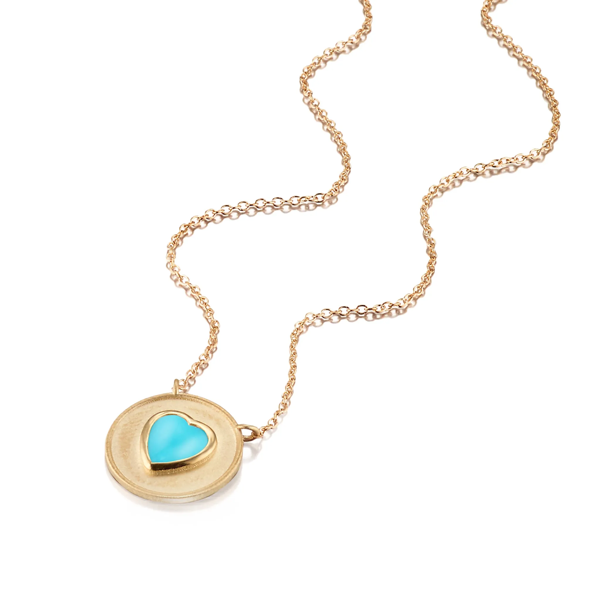 Turquoise Heart Pendant