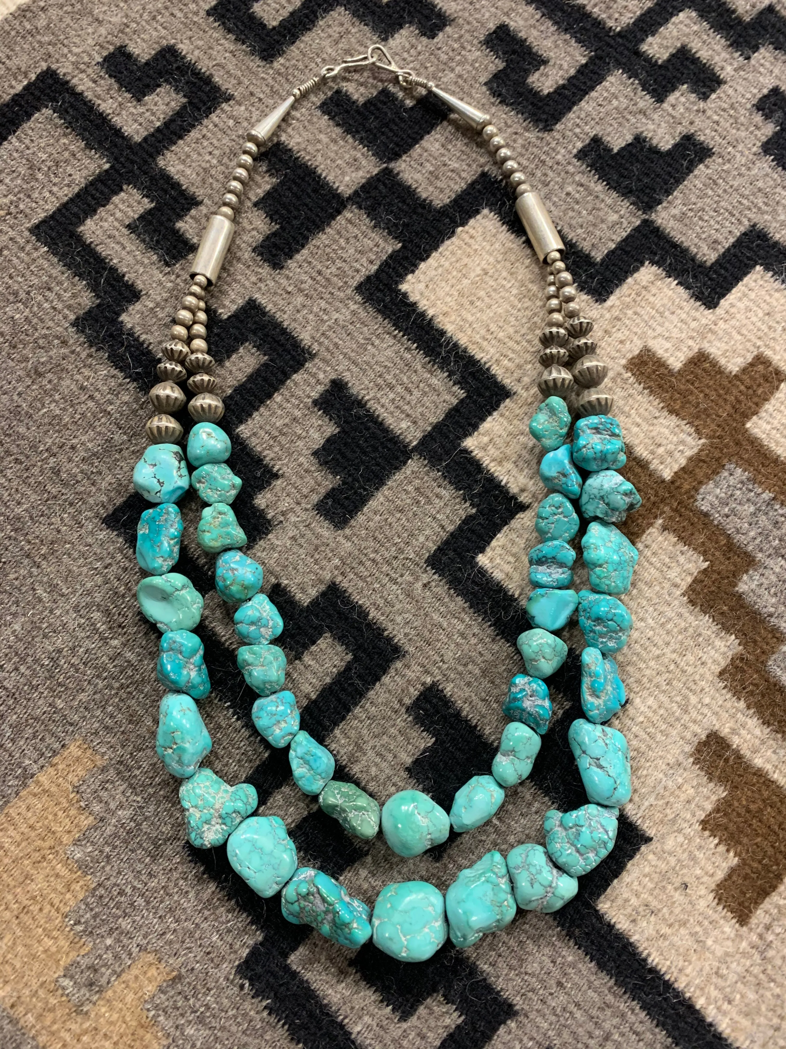 Turquoise Nugget Necklace