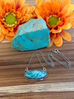 Turquoise Oval Necklace