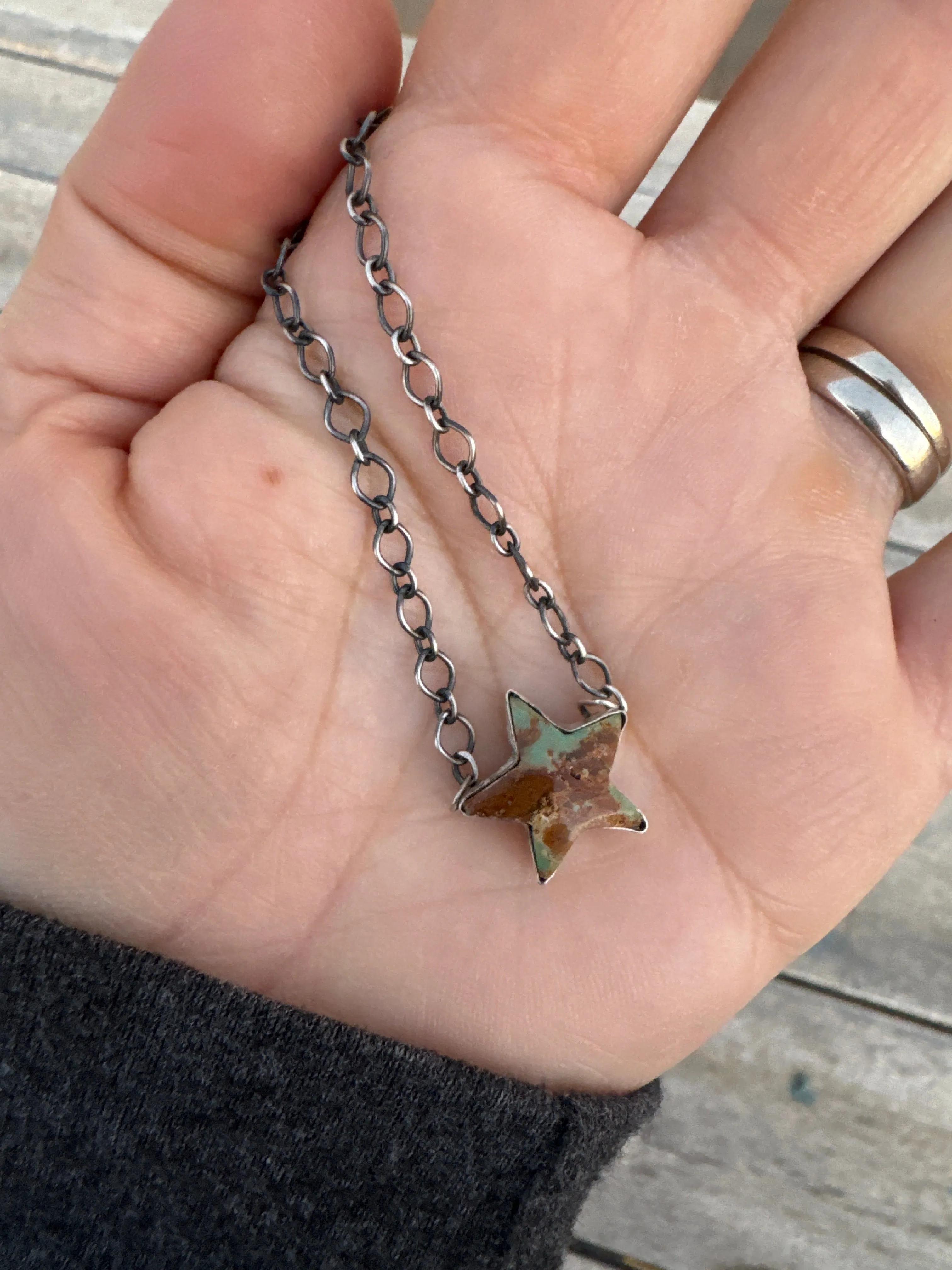 Turquoise Star Necklace