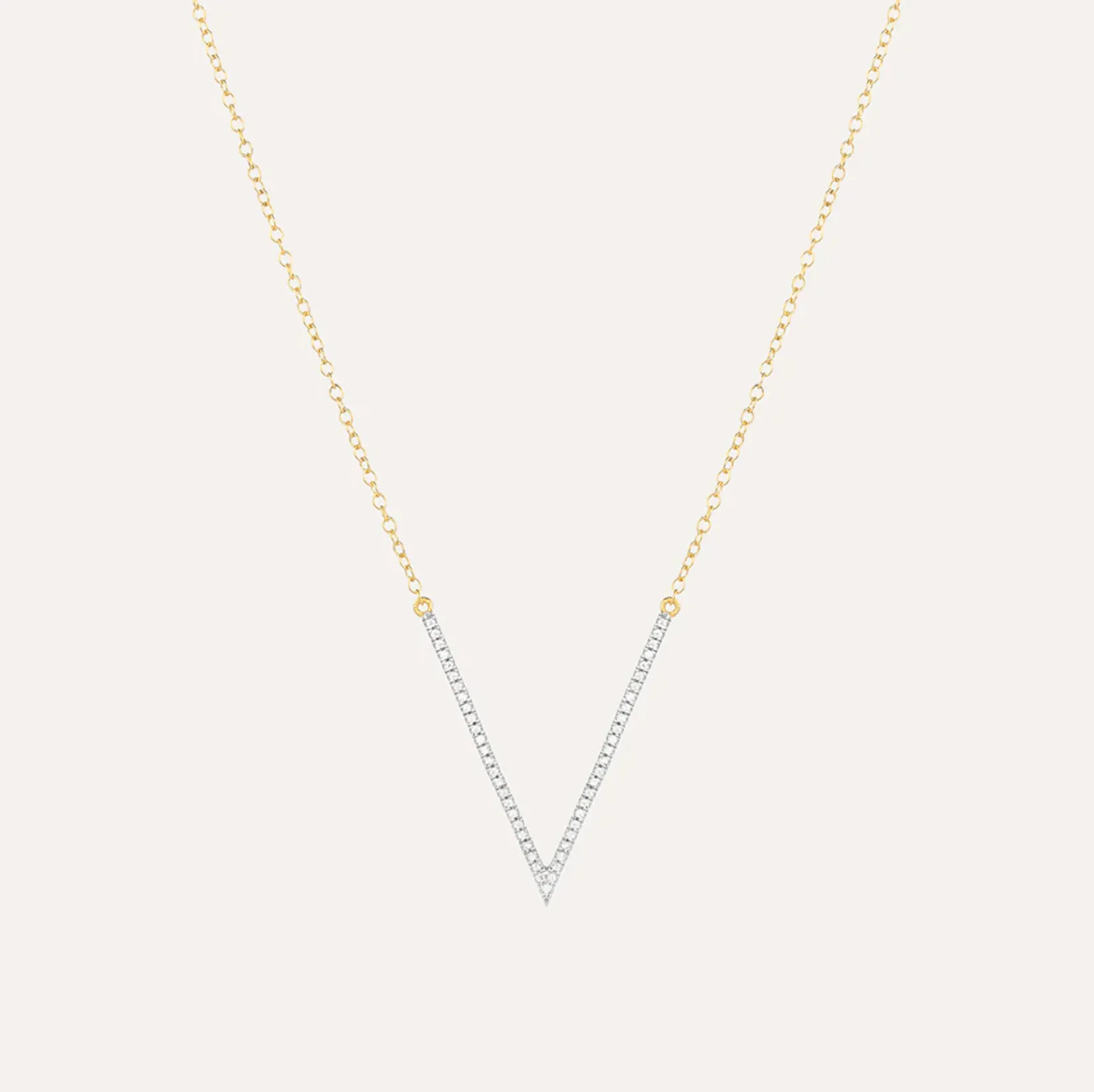 V To The T Pendant Necklace