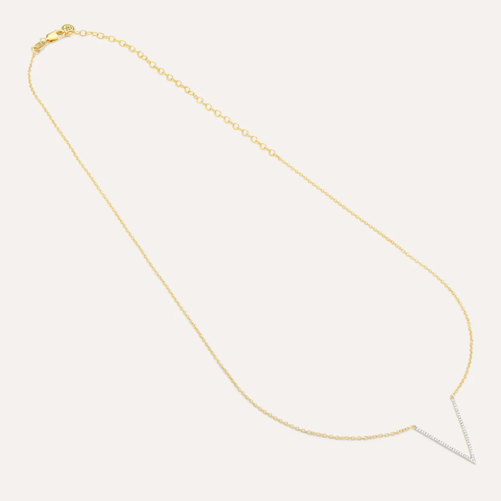 V To The T Pendant Necklace