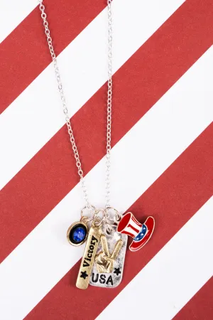Victory Stars & Stripes Necklace