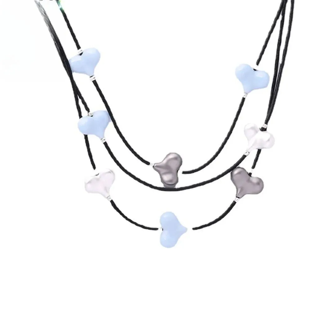 Vintage 3-Layers Neck Chokers Necklace for Women