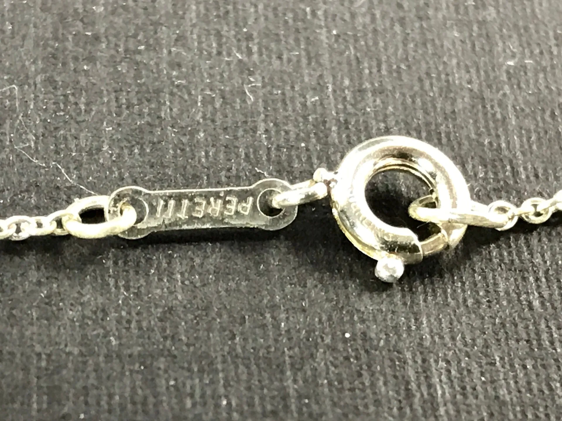 Vintage Tiffany & Co Sterling Silver Fan Shell Necklace