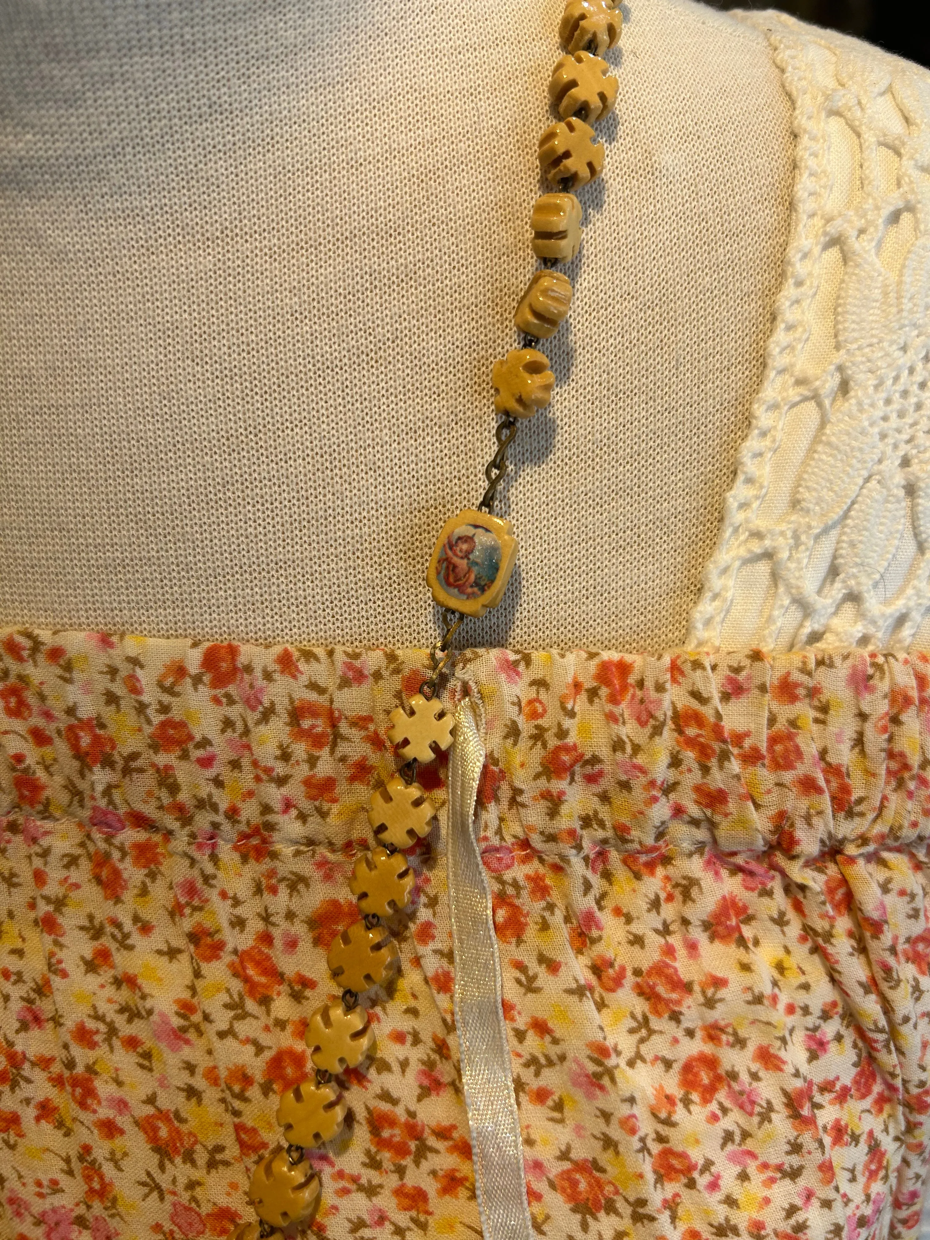 Vintage Wooden Rosary