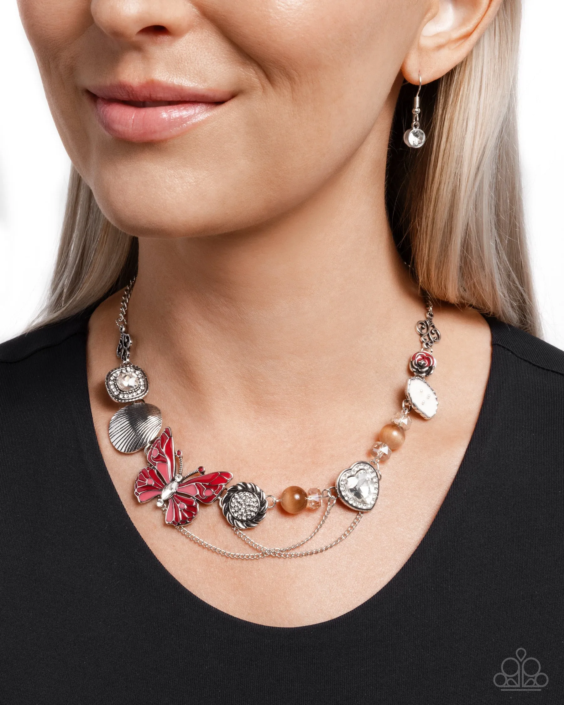 Whimsical Whisper - Red