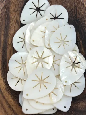 White South Sea Mother Of Pearl Shell Sku#M619