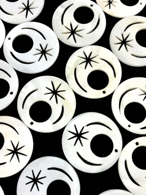 White South Sea Mother Of Pearl Shell Sku#M628