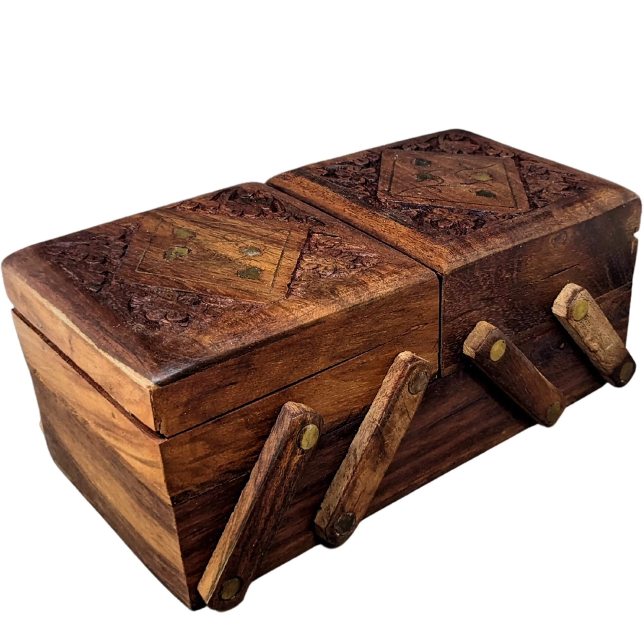 Wholesale Wooden Jewellery Box with Compartments