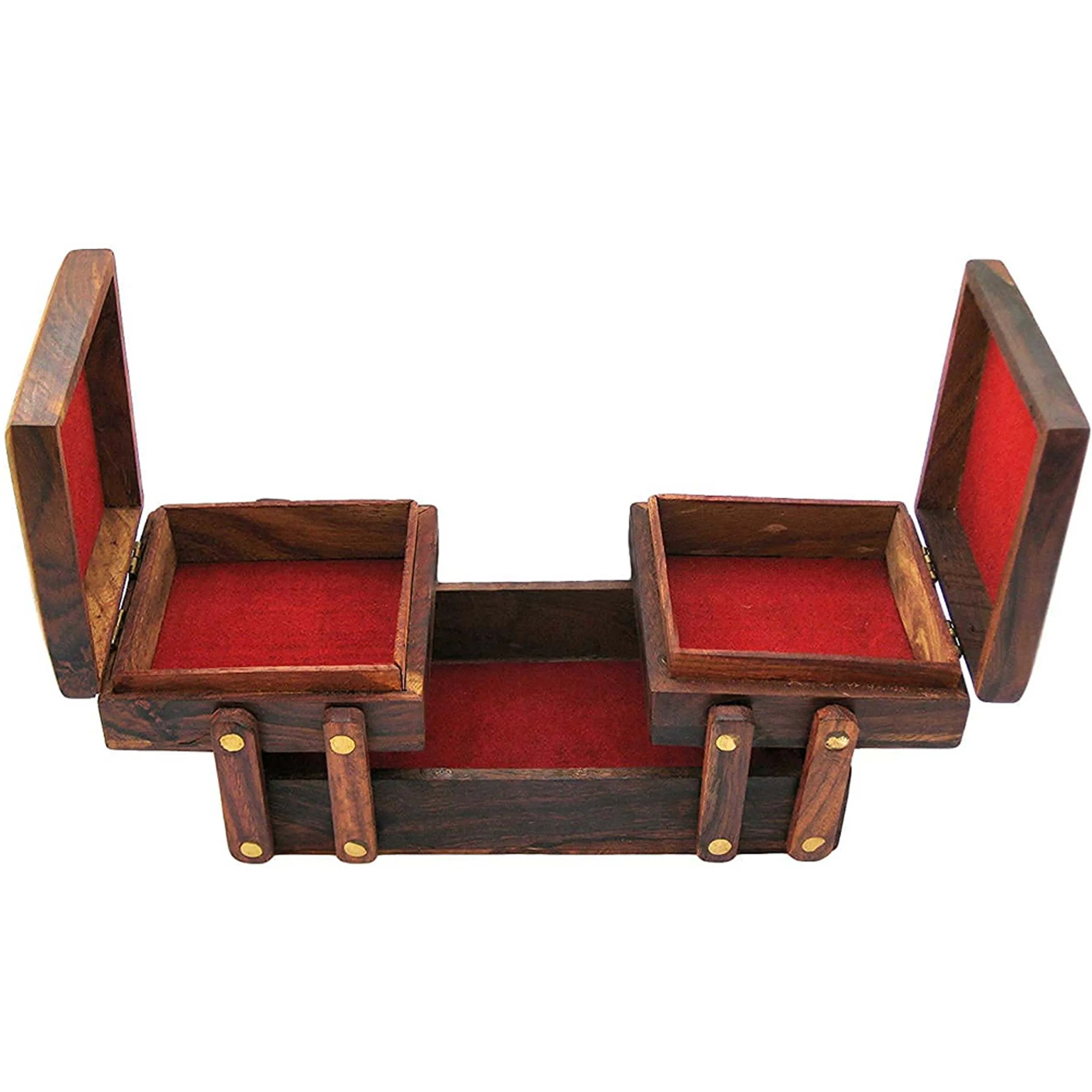 Wholesale Wooden Jewellery Box with Compartments