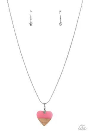 You Complete Me Pink Paparazzi Necklace