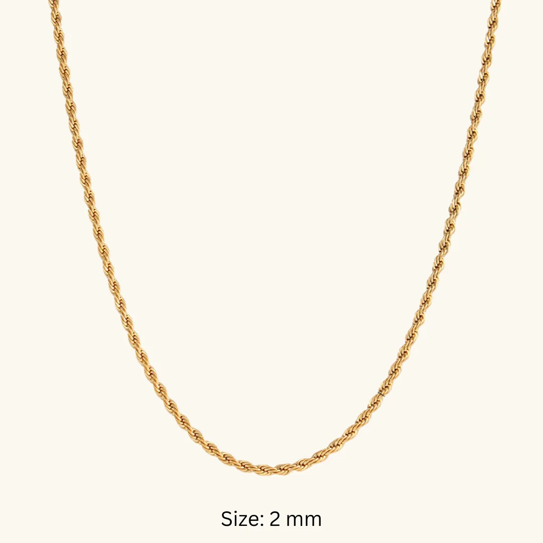 Zoey Rope Chain Necklace