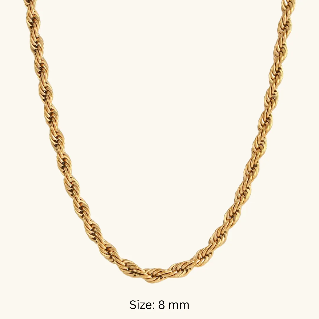 Zoey Rope Chain Necklace