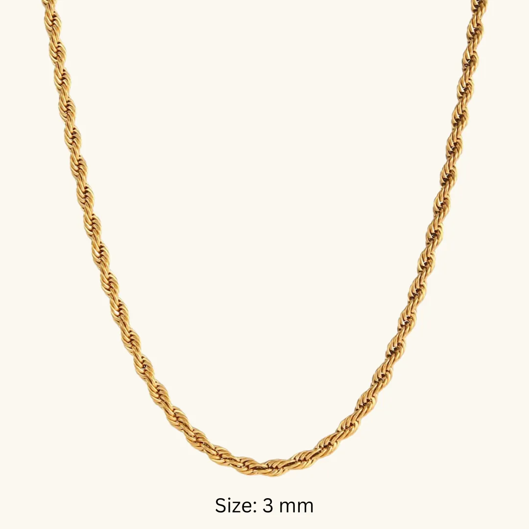 Zoey Rope Chain Necklace