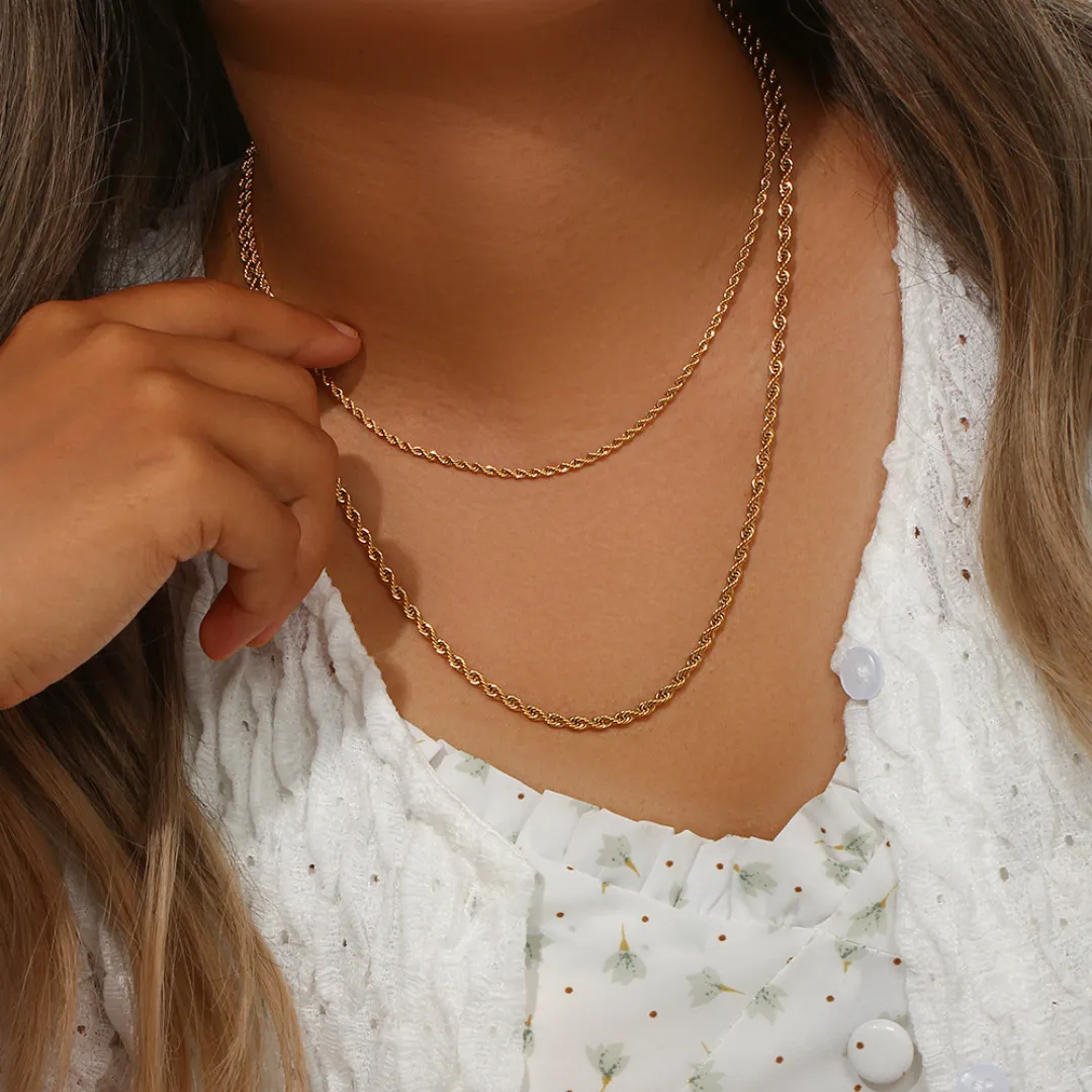 Zoey Rope Chain Necklace