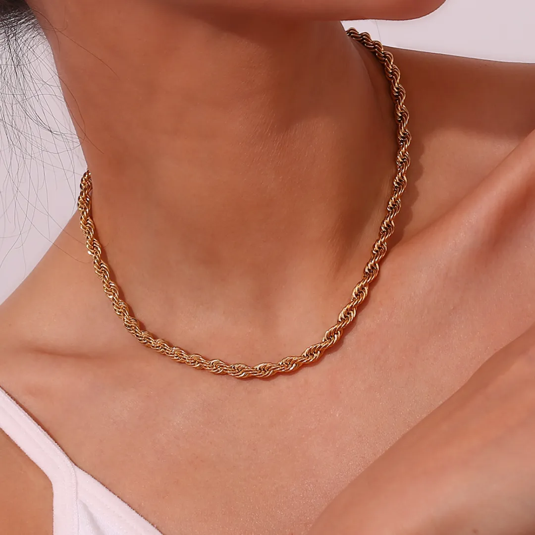 Zoey Rope Chain Necklace