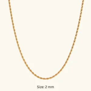 Zoey Rope Chain Necklace