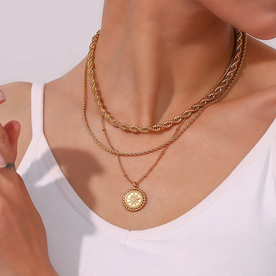 Zoey Rope Chain Necklace