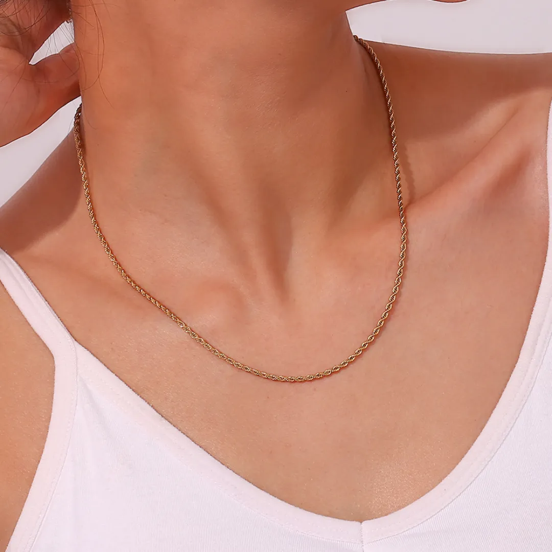 Zoey Rope Chain Necklace